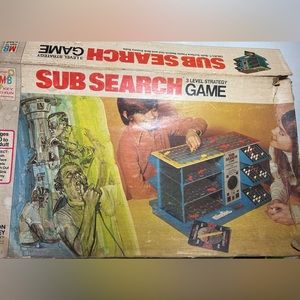 Milton Bradley Sub Search Vintage 70's Game #4300